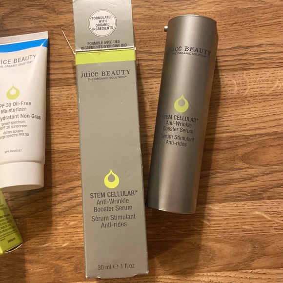 *NWT* TWO products- Juice Beauty Moisturizer & Anti-Wrinkle Boost Serum - Picture 3 of 5